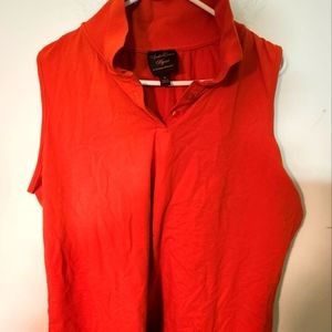 Undercover agent sleveless womens shirt size 3x